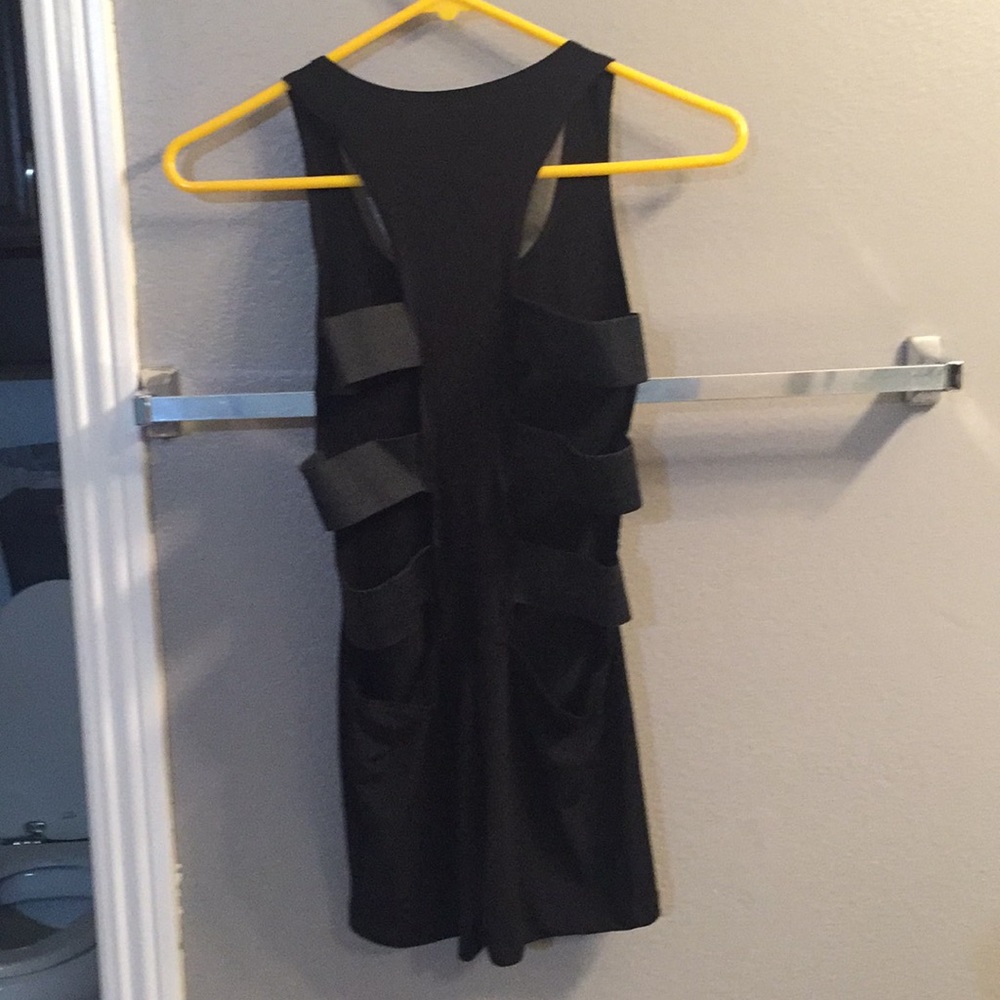 Cut out Black One-Piece